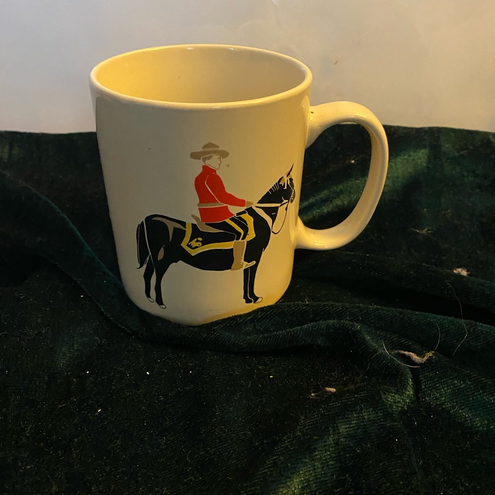 Royal Canadian Mounted Police RCMP mug Arborist Cup Canada